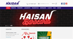 Desktop Screenshot of haisan.com.br